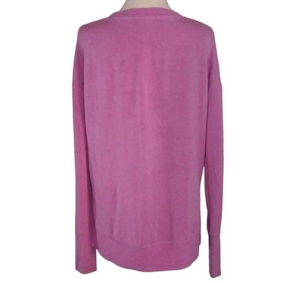 Athleta Coastal Luxe Super Soft Modal Blend Sweatshirt in Plumeria Purple Sz XS - Picture 5 of 11